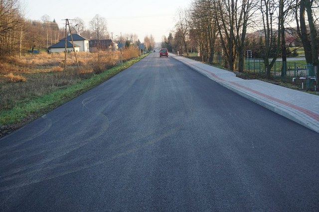 Inwestycje drogowe w gminie Błażowa.
