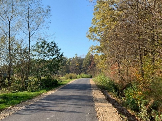 Zakończyła się przebudowa drogi gminnej Nowy Borek Czerwonki.