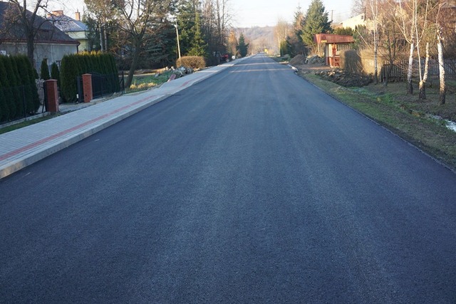 Inwestycje drogowe w gminie Błażowa.