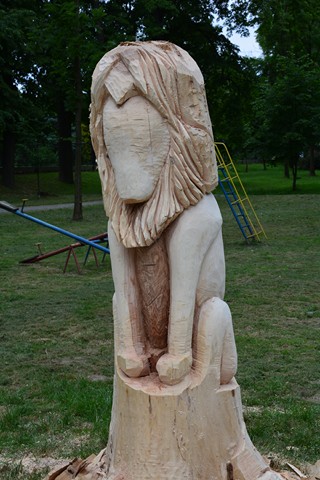 Nowe oblicze błażowskiego parku.