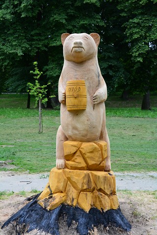 Nowe oblicze błażowskiego parku.