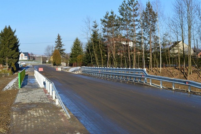 Nowy most w Nowym Borku.