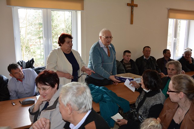 Z zebrań wiejskich - wybory sołtysa.