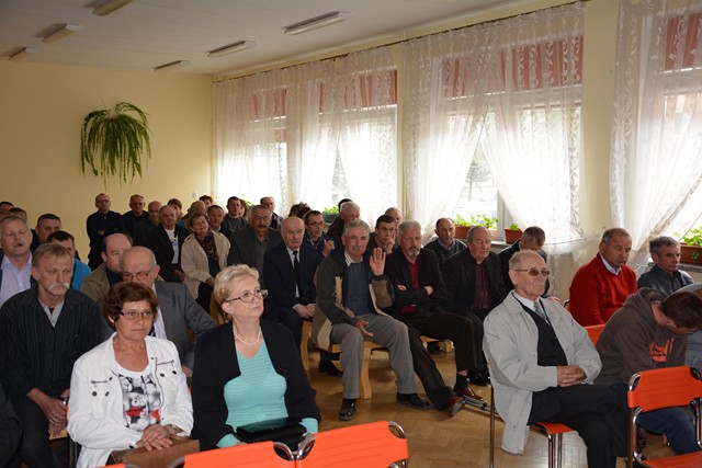 Z zebrań wiejskich - wybory sołtysa.