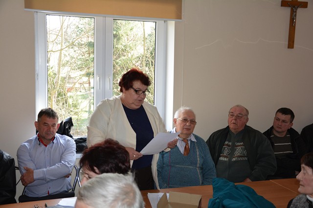 Z zebrań wiejskich - wybory sołtysa.