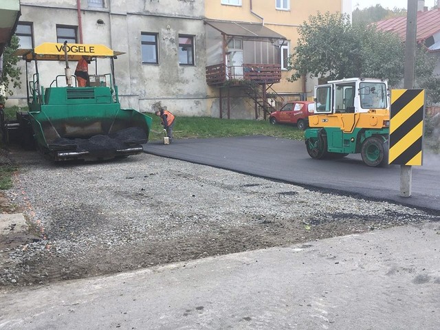 Inwestycje drogowe w gminie Błażowa.