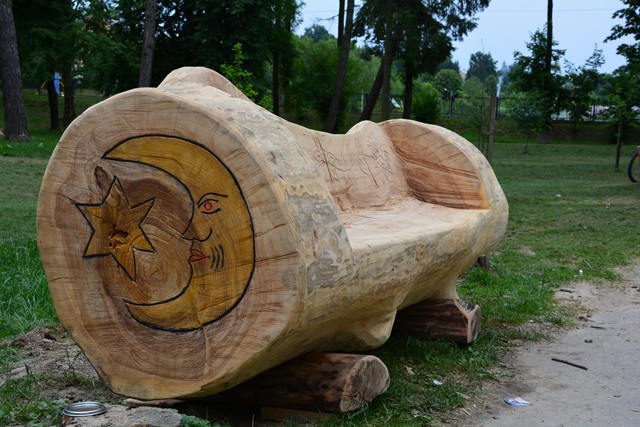 Nowe oblicze błażowskiego parku.