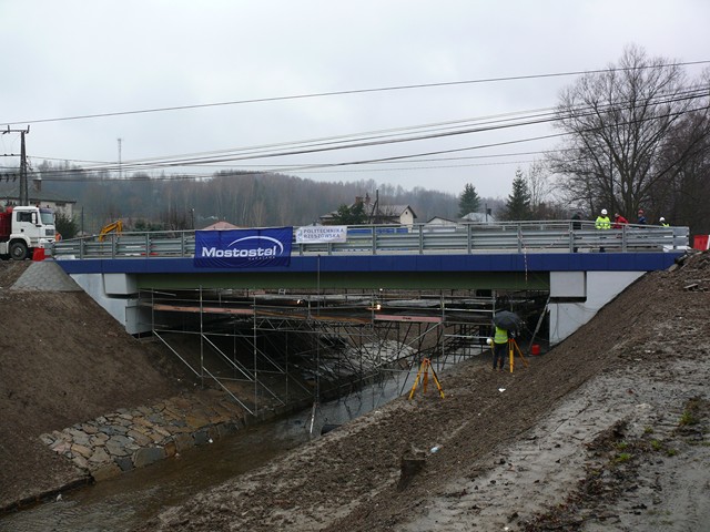 Pierwszy w Polsce drogowy most kompozytowy.