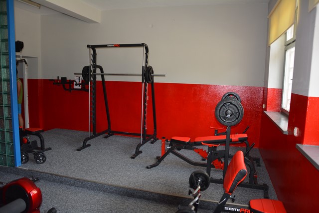 Siłownia w Futomie.