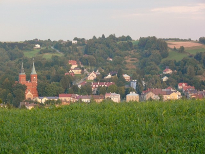 Spacer po Błażowej.