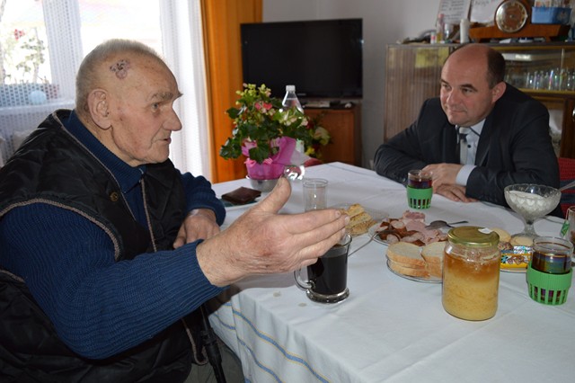 Wizyta u najsterszego mieszkańca Błażowej.