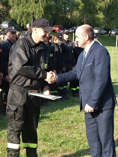 Wręczenie nagrody dla zwycięsców