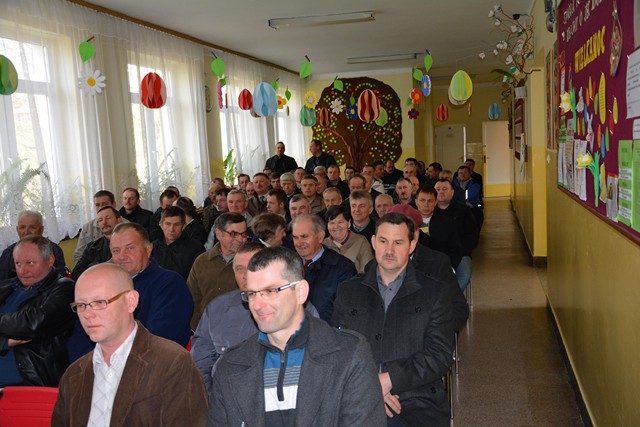 Z zebrań wiejskich - wybory sołtysa.