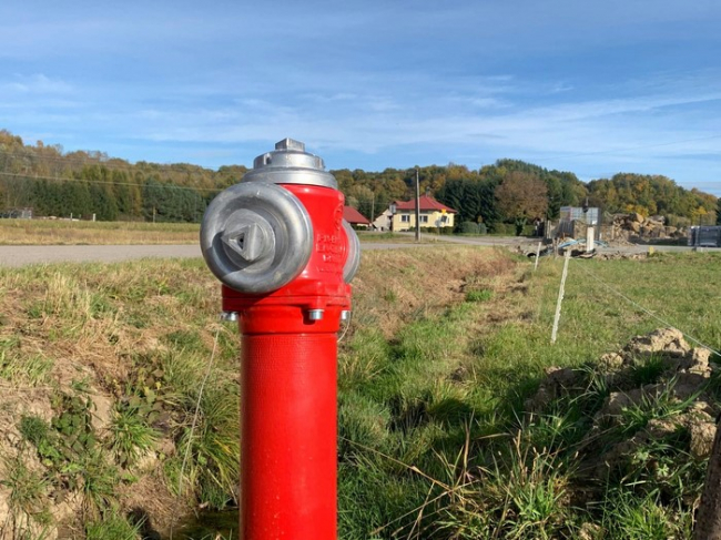 Zakończyła się budowa dwu kilometrowego odcinka wodociągu w Nowym Borku - Stawiska.